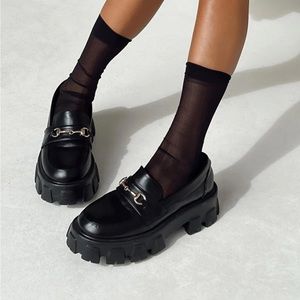 Princess Polly Penny Lane Loafers size 7